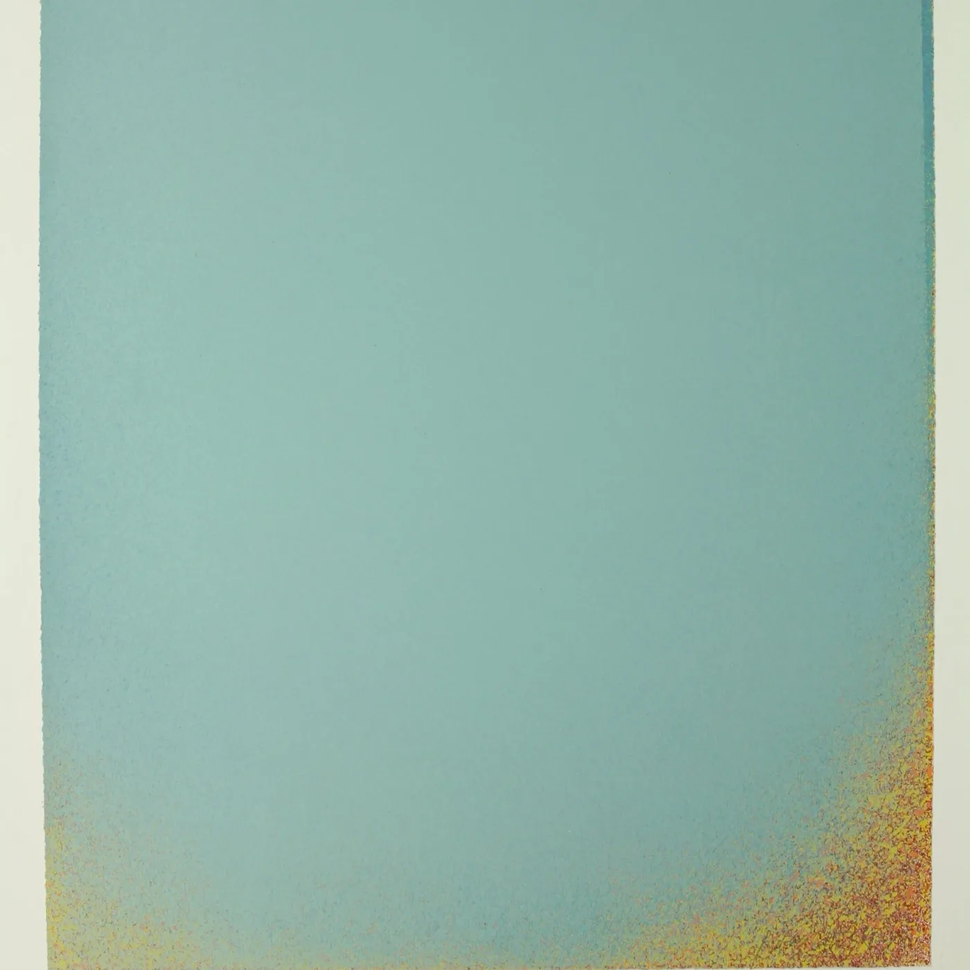 Jules Olitski, “Untitled (Blue)” (1970, screenprint)